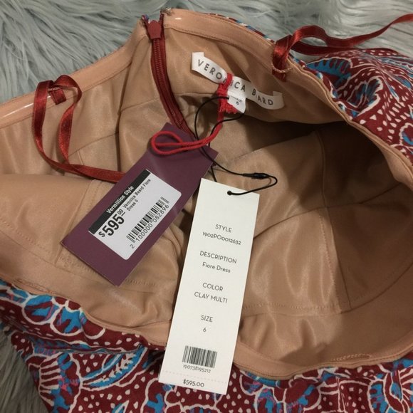 $595 NWT Veronica Beard Fiore Dress 6 Wedding - Picture 7 of 9